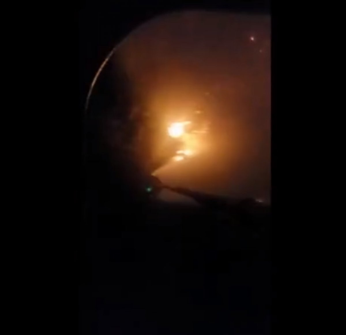 Isparta daki yangına gece görüşlü helikopterle müdahale #1