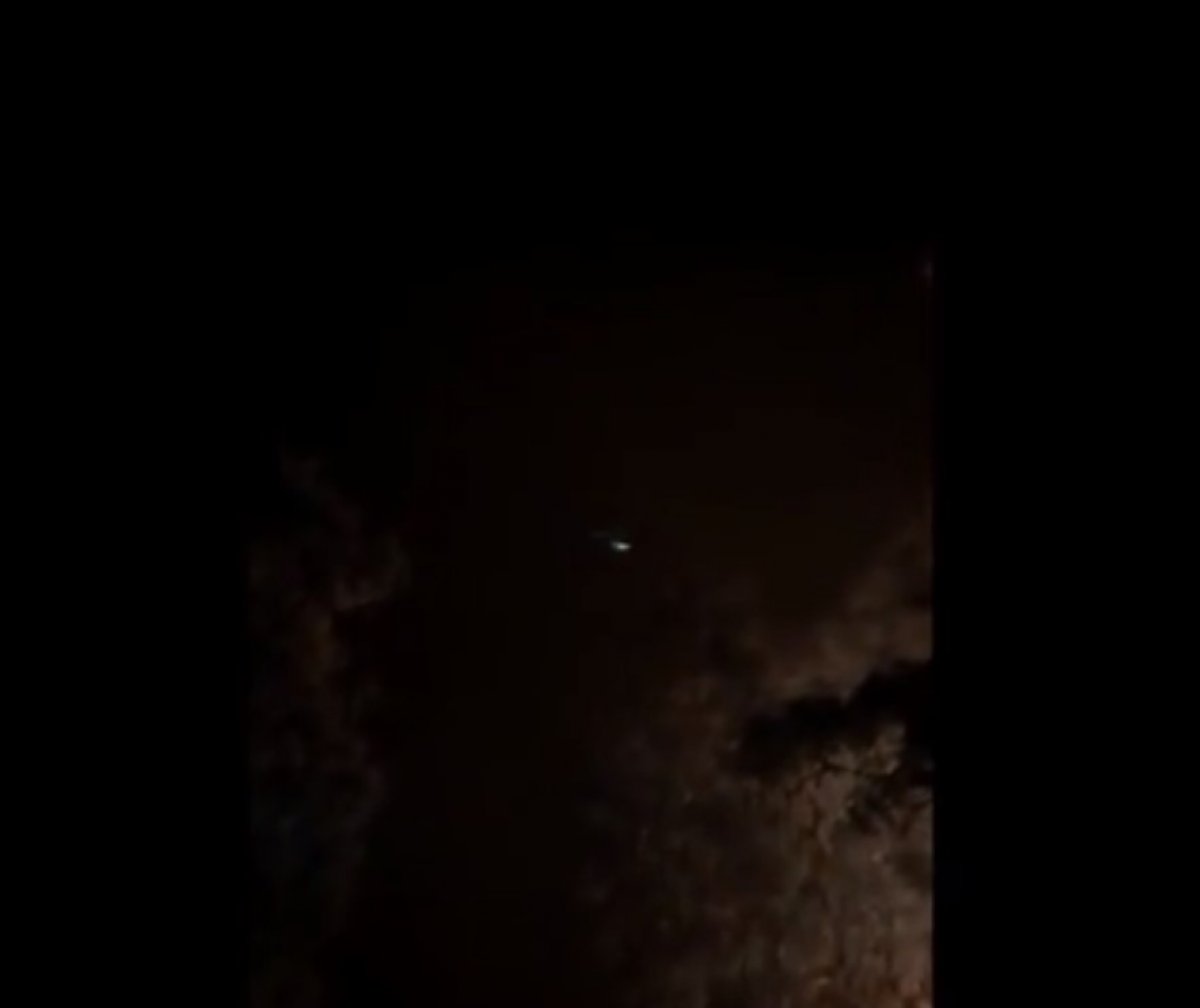 Isparta daki yangına gece görüşlü helikopterle müdahale #2