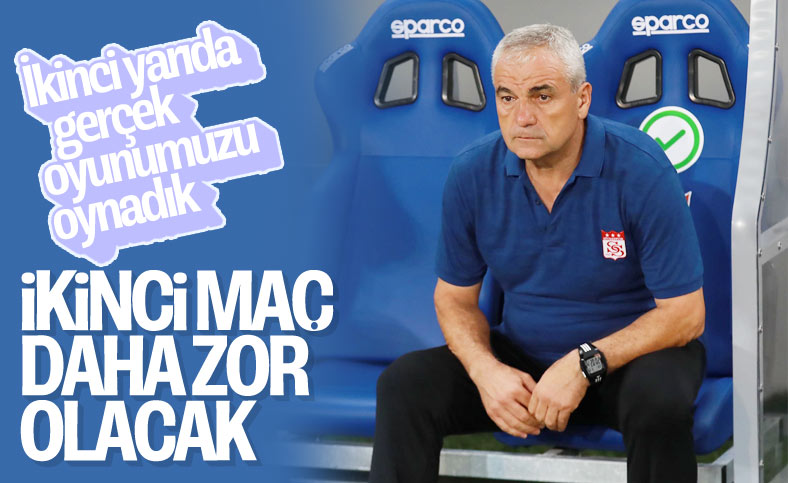 Rıza Çalımbay: Kendi sahamızdaki maç daha zor olacak