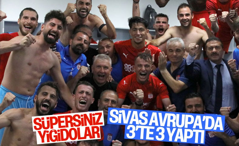 Sivasspor, Dinamo Batumi'yi 2 golle geçti
