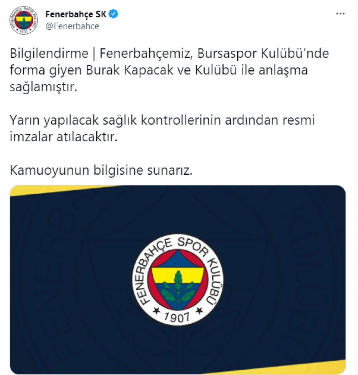 Burak Kapacak, Fenerbahçe ile anlaştı #4