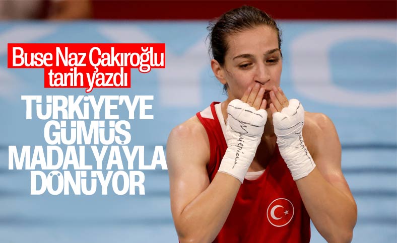 Buse Naz Çakıroğlu, olimpiyat ikincisi oldu