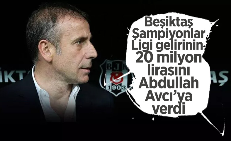 Beşiktaş'tan Abdullah Avcı'ya 20 milyon liralık tazminat ödemesi