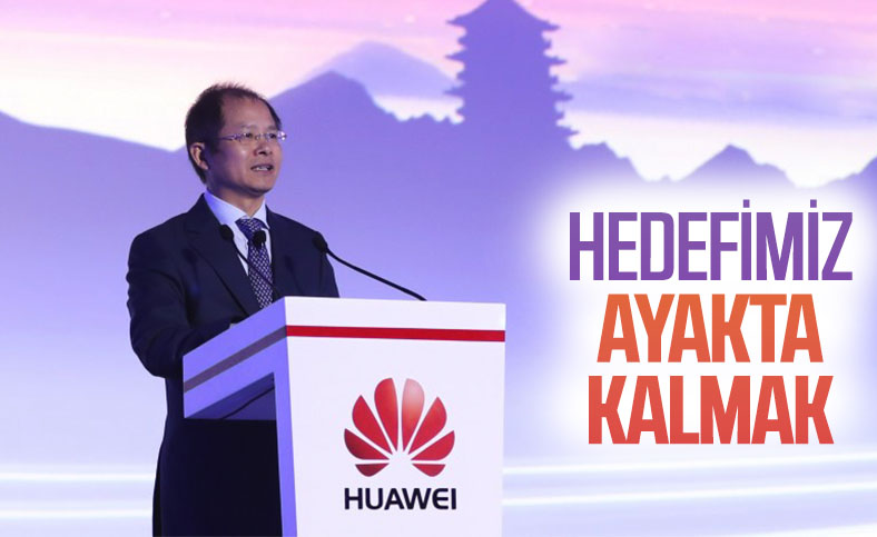 Huawei'nin başkan yardımcısı: Hedefimiz ayakta kalmak