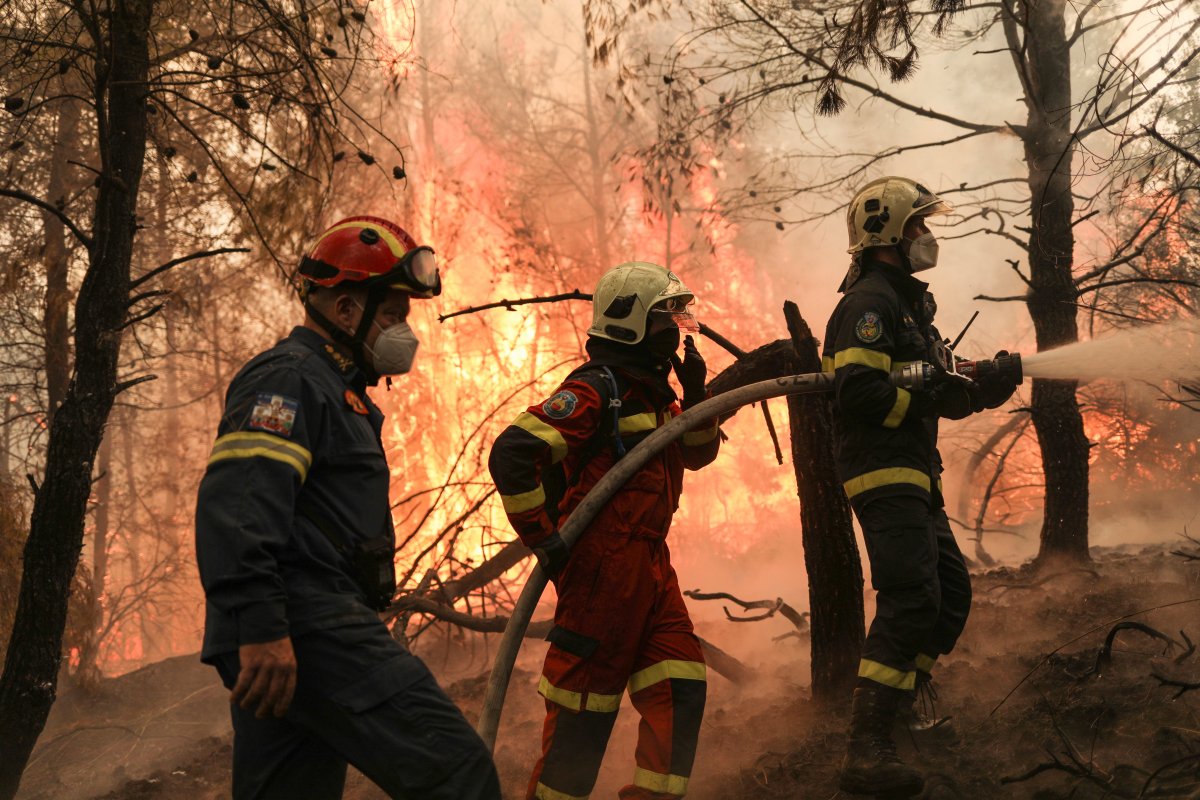 Fire extinguishing work continues on Eğriboz Island #7