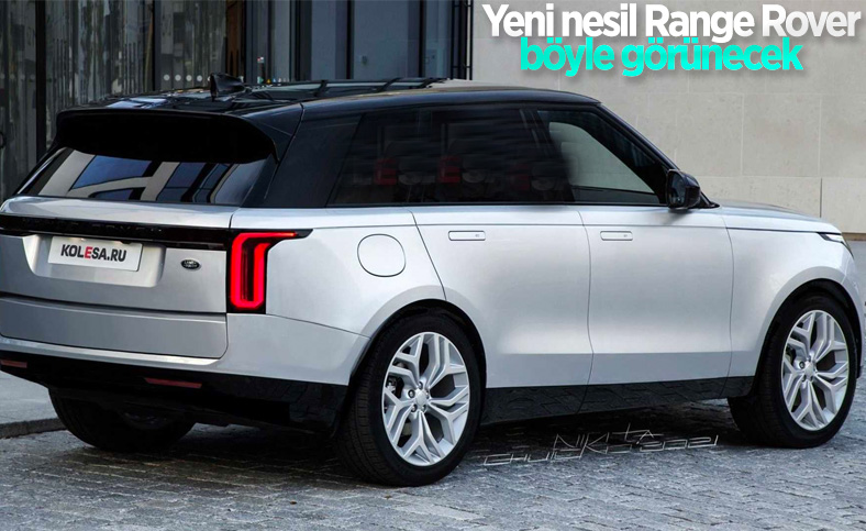 Yeni nesil Range Rover'dan yeni görüntüler geldi