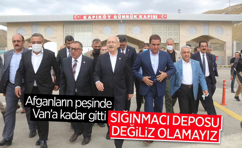 Kemal Kılıçdaroğlu'ndan Kapıköy Sınır Kapısı'na ziyaret