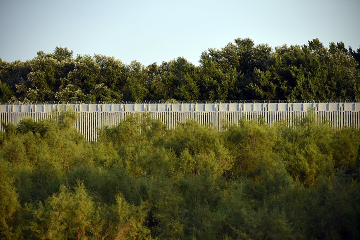 Steel wall #4 from Greece to Turkey border