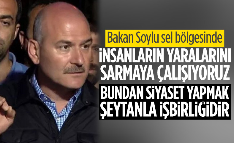 Süleyman Soylu: Tüm köylere helikopterle jeneratör gönderiyoruz