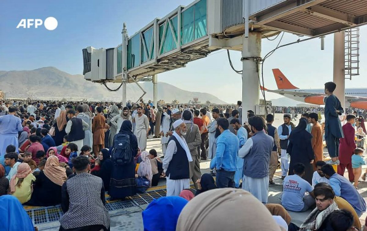 ABD, Kabil Havalimanı ndaki uçuşları geçici olarak durdurdu #1