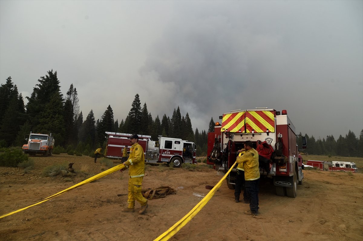 Destruction after fire in California #7