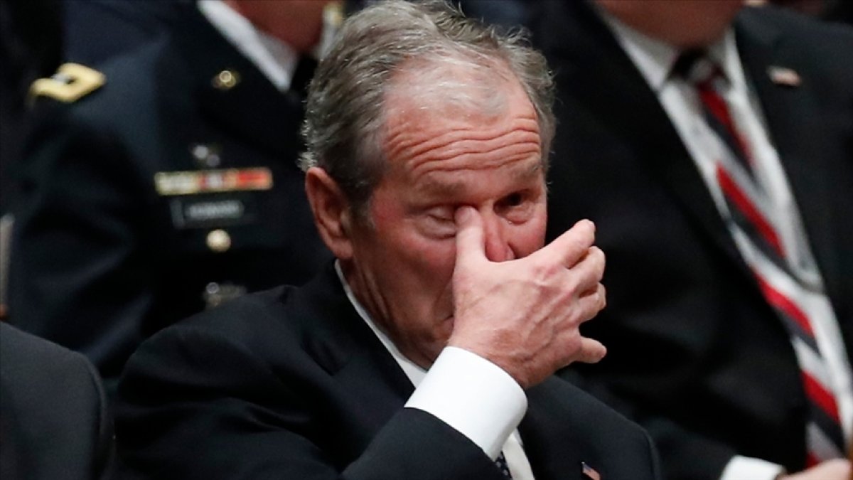 George Bush on events in Afghanistan: Deeply saddened #1