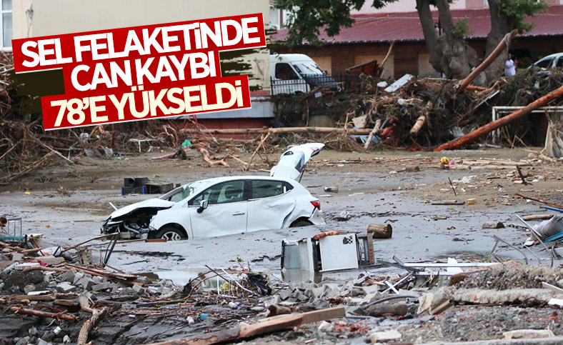 Batı Karadeniz'deki sel felaketinin ağır bilançosu