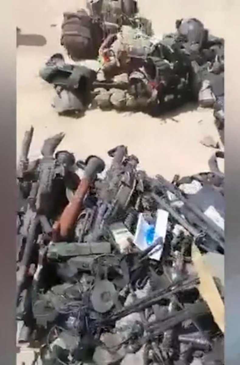 Equipment of American soldiers captured by the Taliban #2
