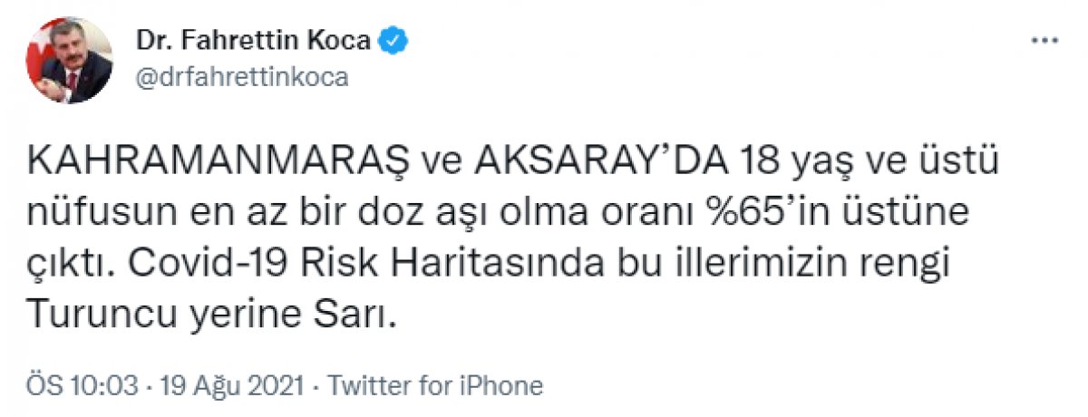  2 ilimiz sarı oldu #1