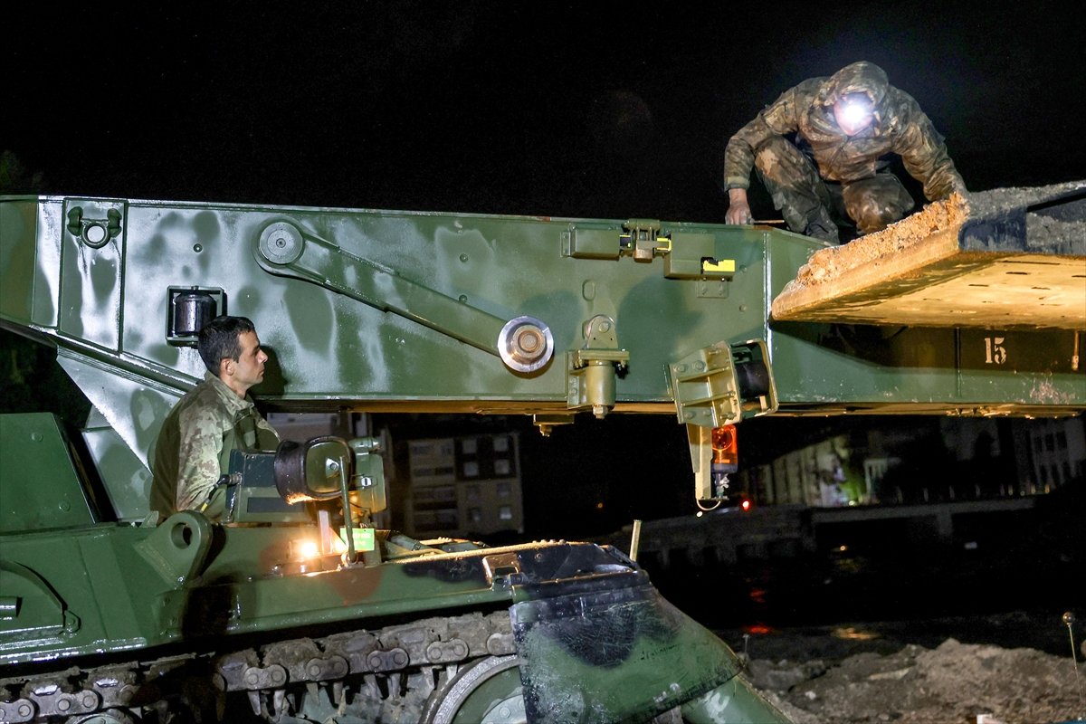 Sel felaketinin yaşandığı Kastamonu Bozkurt ta sağanak yağış  #9