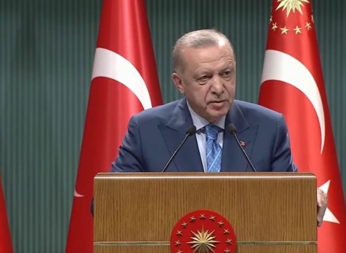 Cumhurbaşkanı Erdoğan dan Kabine toplantısı sonrası açıklama  #2