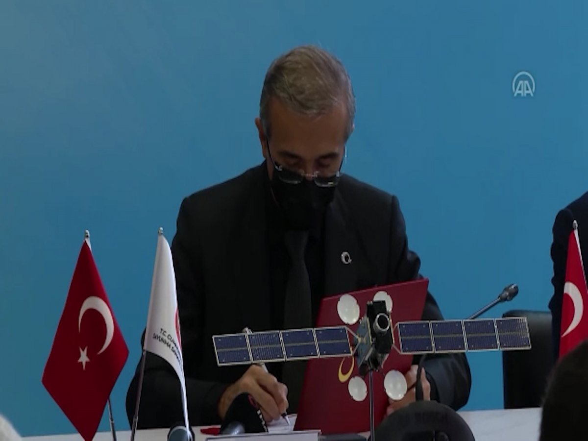 Türkiye nin uzay alanındaki ilk ihracatı için imzalar atıldı #3