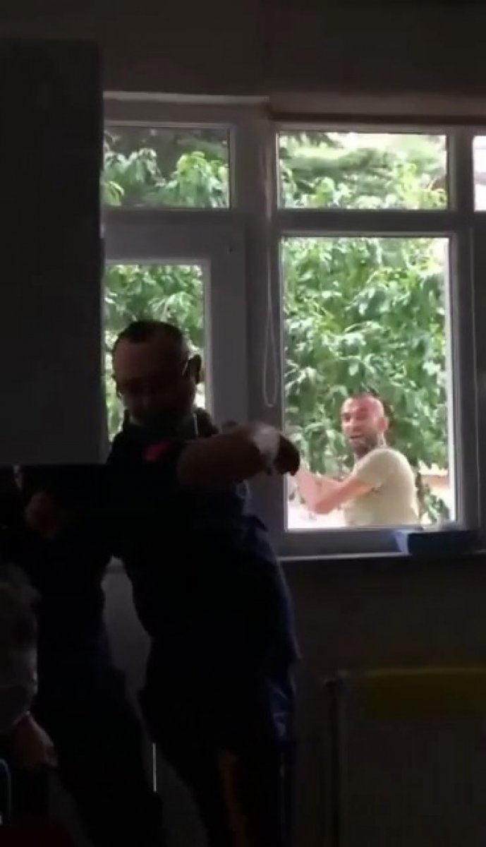 Amasya da 112 istasyonuna sopalı saldırı  #5