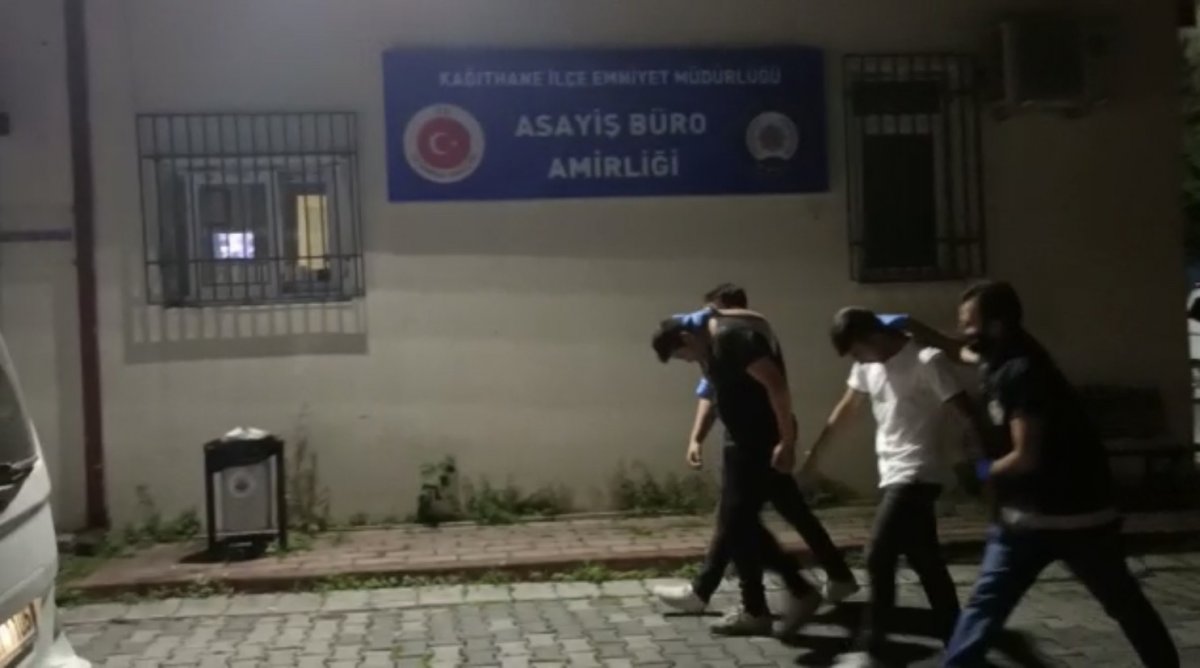 Kağıthane de  martı  çalan hırsızlar yakalandı #3