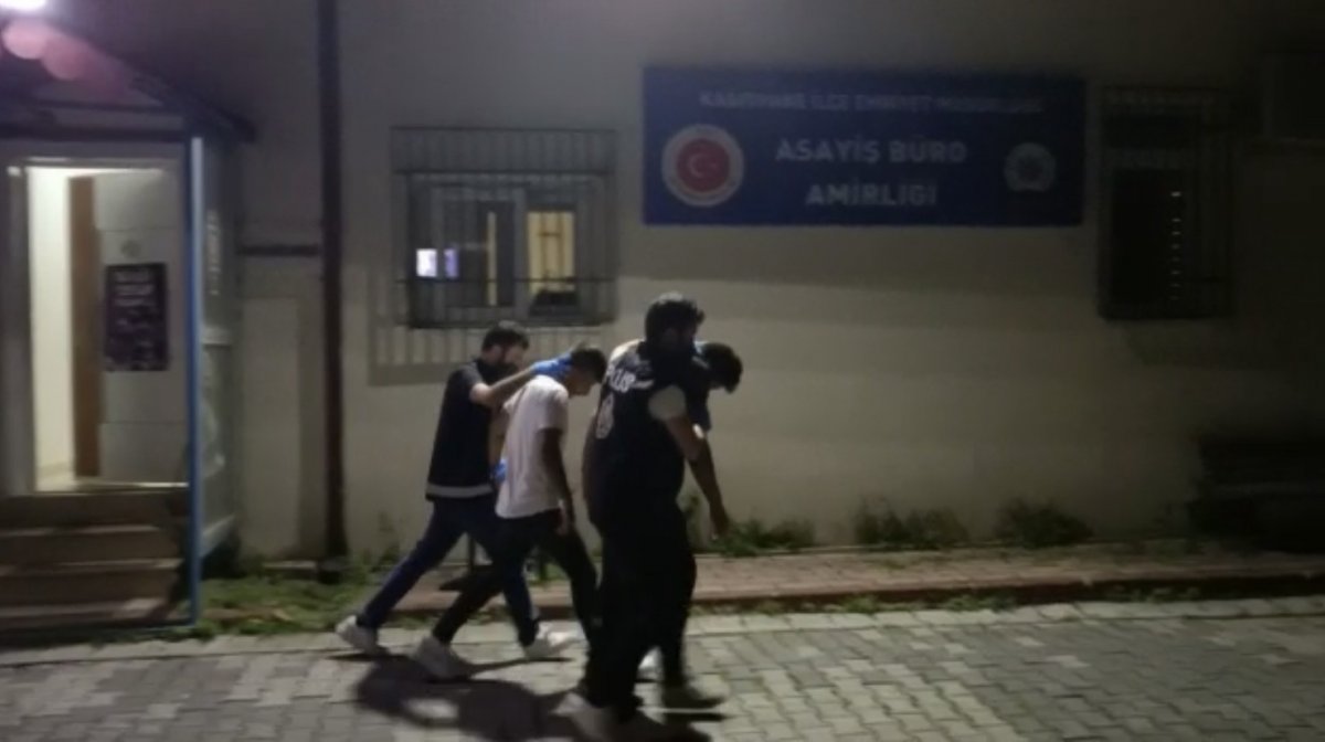 Kağıthane de  martı  çalan hırsızlar yakalandı #4