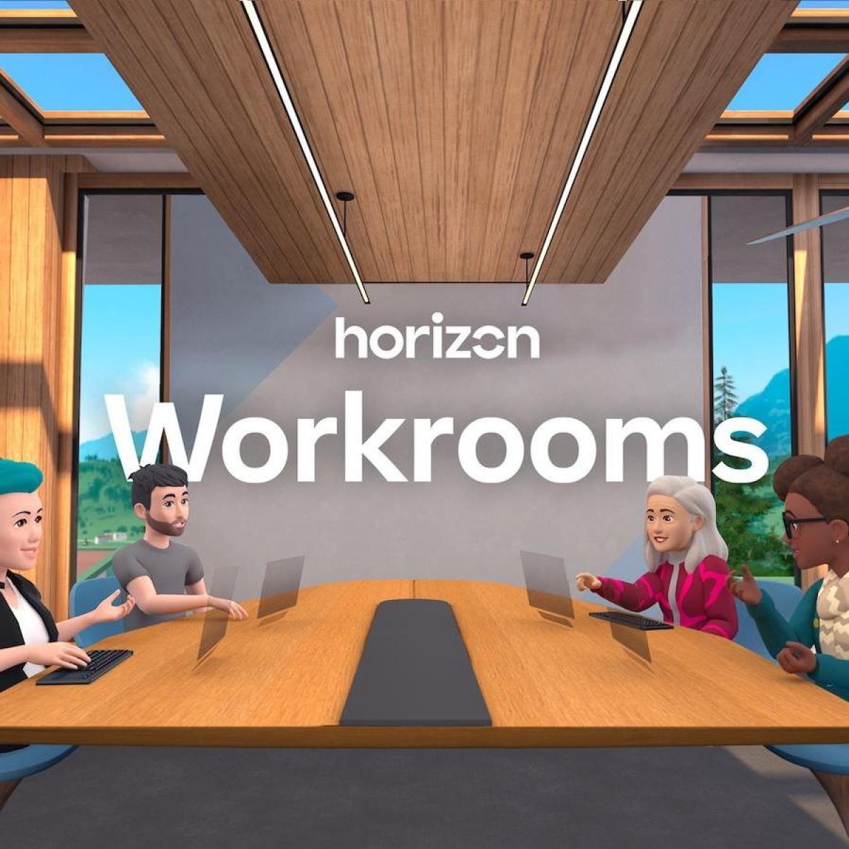 Facebook tan sanal ofis: Horizon Workrooms # 1