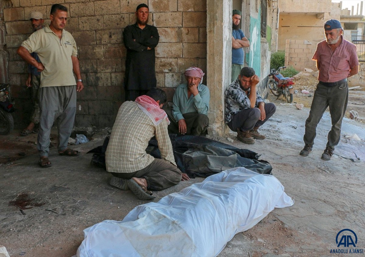 Suriye’de sivillere yapılan saldırıda 4 çocuk öldü #11