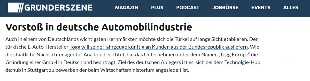 Türkiye nin yerli otomobili, Almanya nın gündemindeki yerini koruyor #3