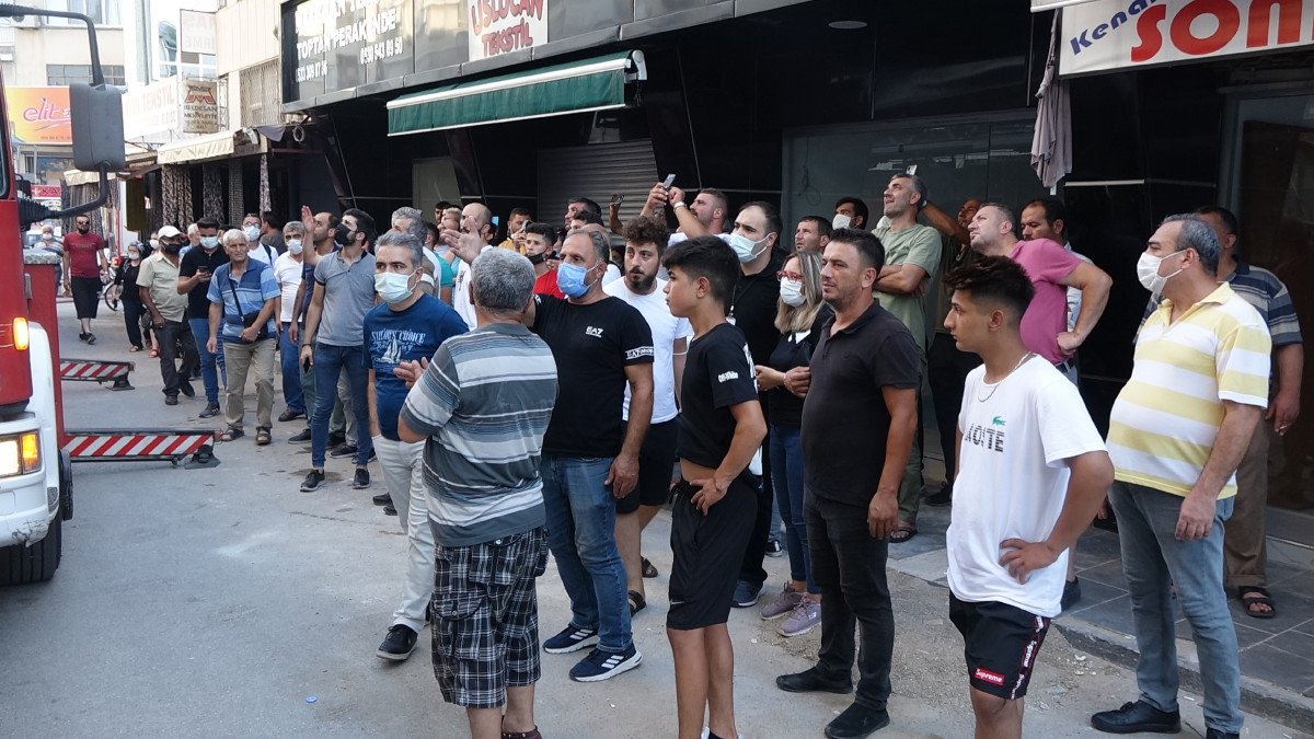 Antalya da film izler gibi yangını seyrettiler #4