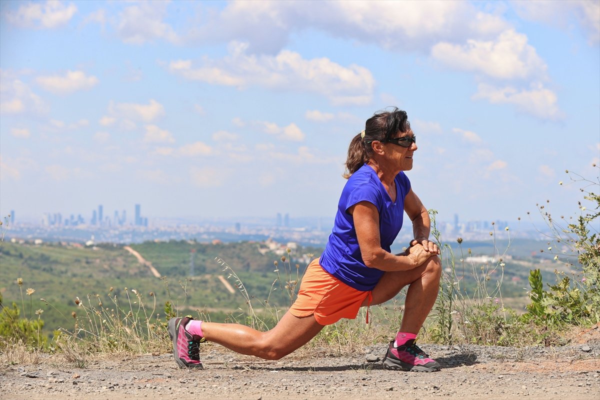 Ultra maratoncu Bakiye Duran, 62 yaşında 300 kilometre koşacak #11