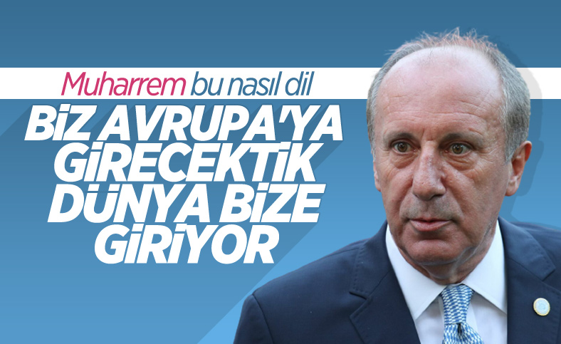 Muharrem İnce, Türkiye'nin göçmen politikasını eleştirdi