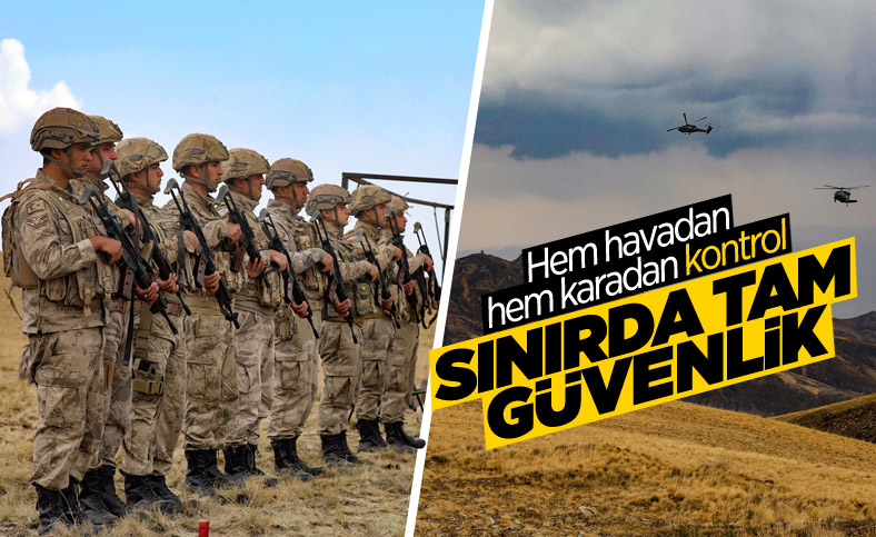 Türkiye-İran sırında duvar örme çalışmaları devam ediyor