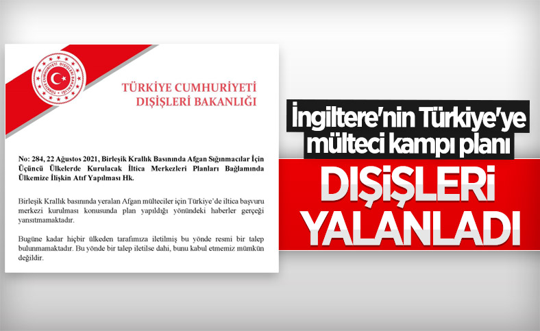 İngiltere'den Afgan mülteciler için Türkiye'ye merkez kurma planı