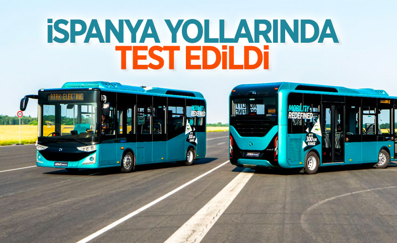 Karsan Atak Electric, İspanya'da test edildi