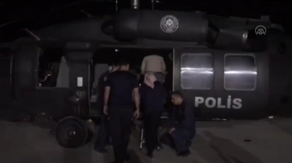 Van da bebeğin parmağı kopunca, polis helikopteri kalktı #2