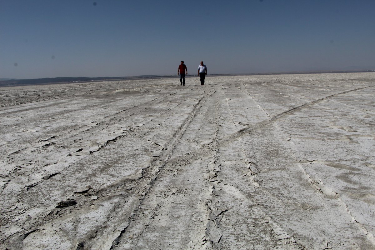 Dünyanın ikinci büyük doğal sodyum kaynağı ’Acıgöl’ kuruyor #1