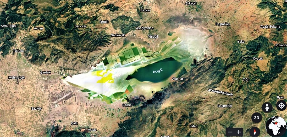 Dünyanın ikinci büyük doğal sodyum kaynağı ’Acıgöl’ kuruyor #2