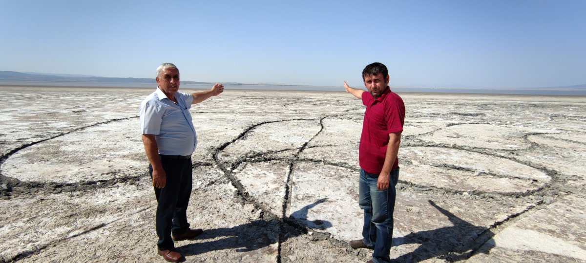 Dünyanın ikinci büyük doğal sodyum kaynağı ’Acıgöl’ kuruyor #3