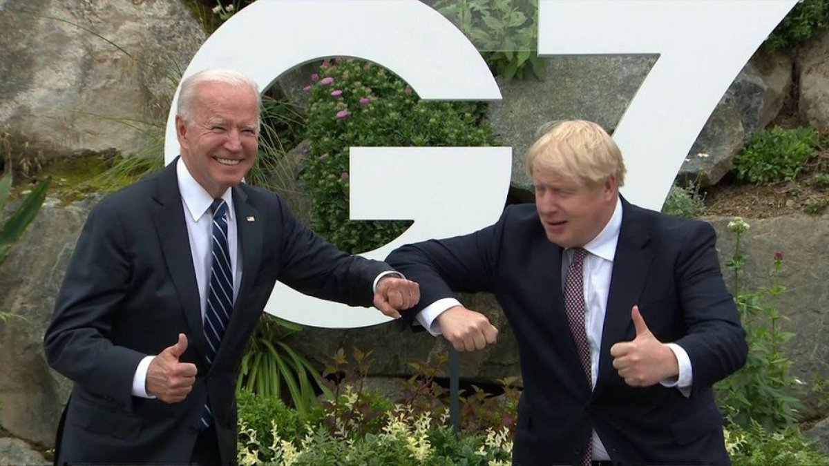 Joe Biden had a phone call with Boris Johnson #2