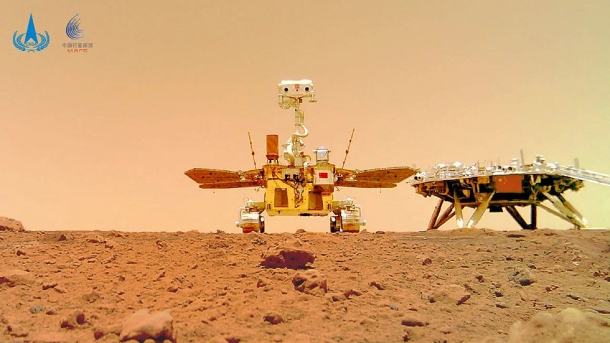 Çin'in Mars'taki aracı kış uykusuna yatacak