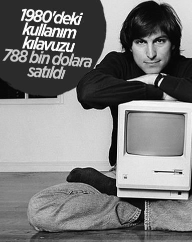 Steve Jobs imzalı Apple kılavuzu 788 bin dolara satıldı