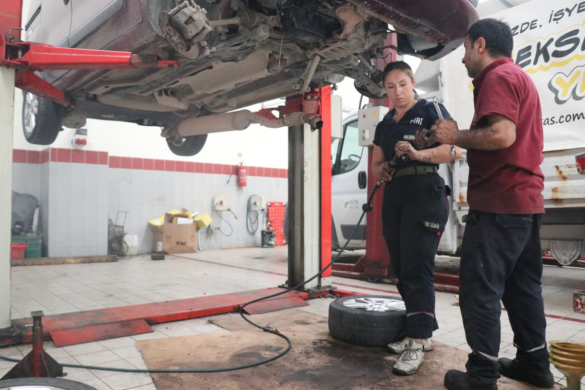 Bolu da sanayide 3 yıldır ustalık yapan Yemen Gül #5