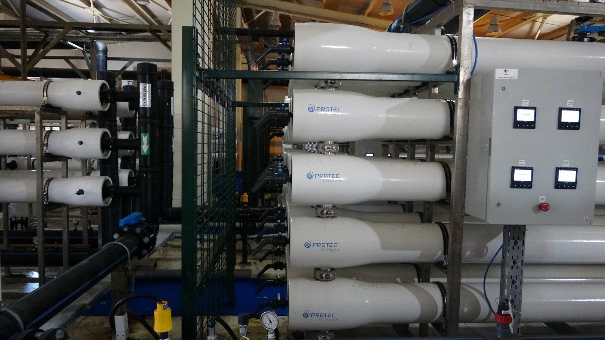 Avşa Adası nda deniz suyu içme suyuna dönüştürülüyor #8