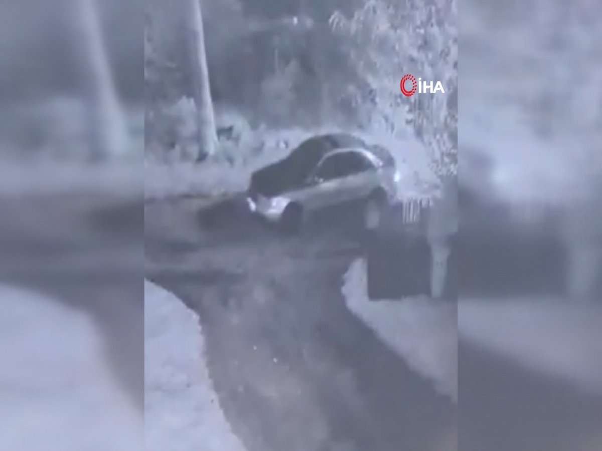 Polonya da kadın kılığına girip araba çalan hırsız kayıplara karıştı #3