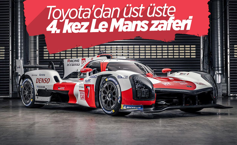 Toyota Gazoo Racing, Le Mans'ta üst üste 4. kez kazandı