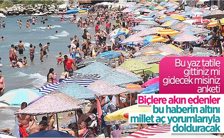 Optimar'dan 'yaz tatiline gittiniz mi' anketi