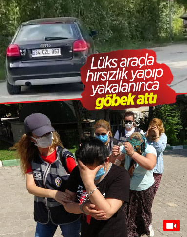 Samsun'da kadınlar lüks araçla hırsızlık yaptı
