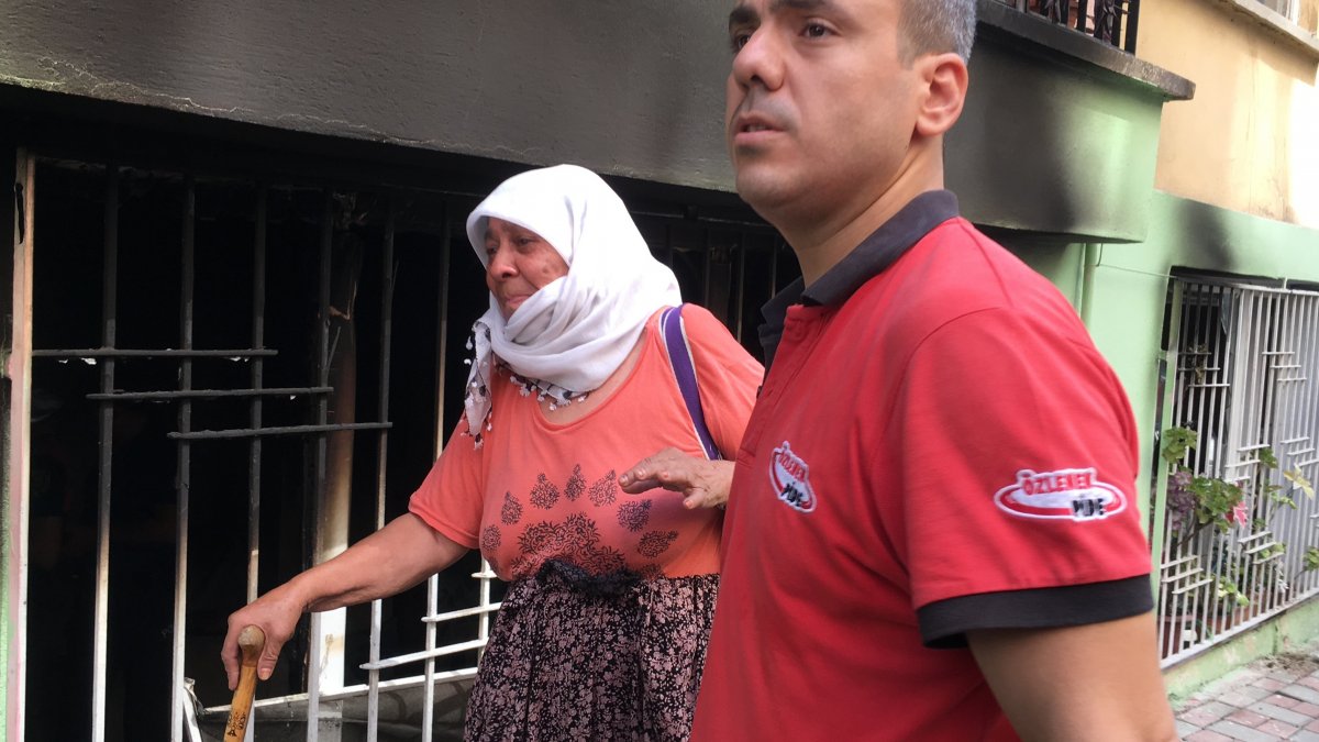 Aydın’da torunu, yaşlı kadının evini yaktı  #10