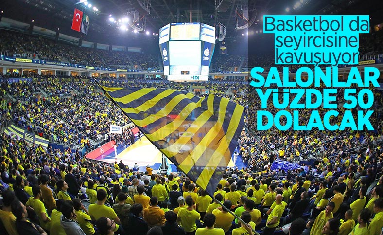 TBF: Ev sahibi takımın taraftarları salona alınacak