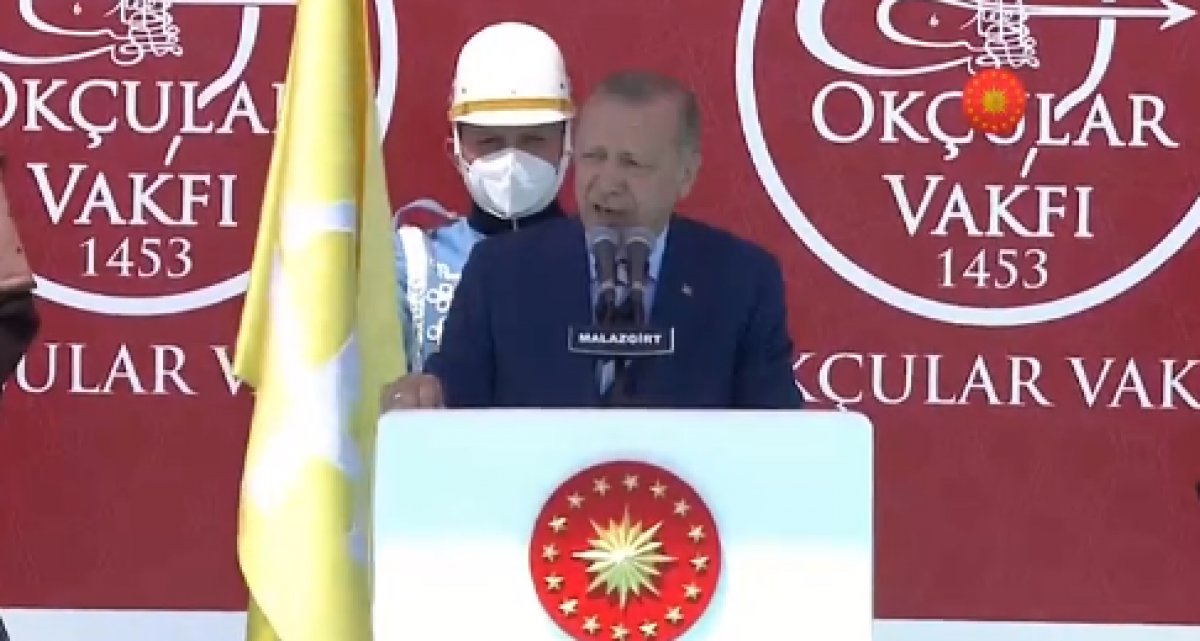 Cumhurbaşkanı Erdoğan ın, Malazgirt Fetih Programı ndaki konuşması #1